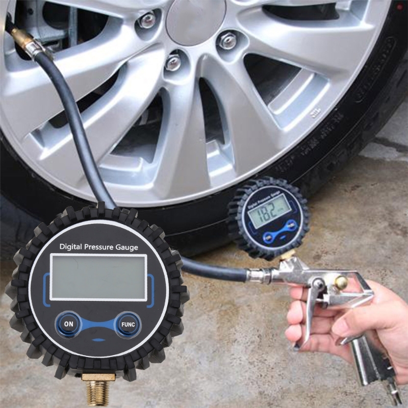Car Accessories Under 200 - 1/8 NPT Dijital Lastik Basıncı Göstergesi