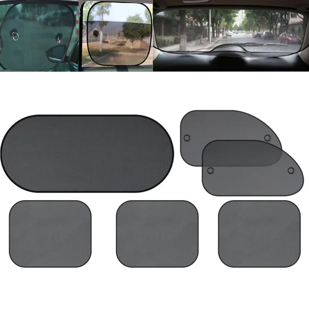Car Accessories Inside - 1 takım siyah pencere perdesi yan