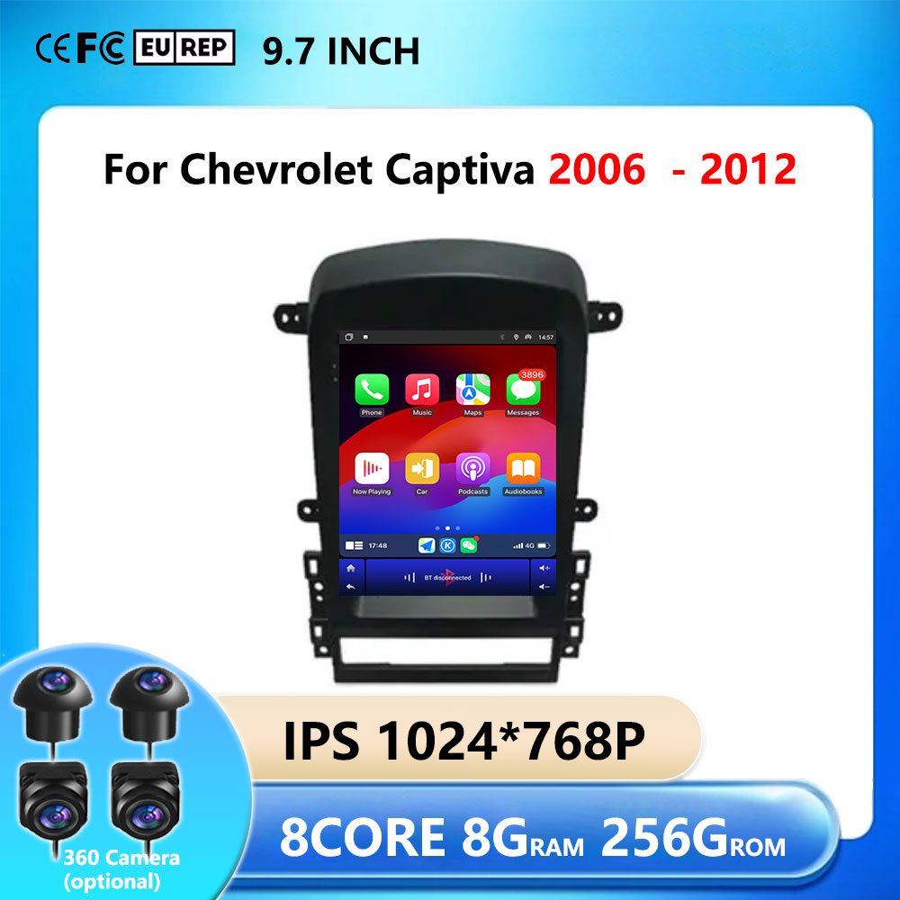 Car Accessories In India - 9.7 inç Android 16 Araç Radyosu