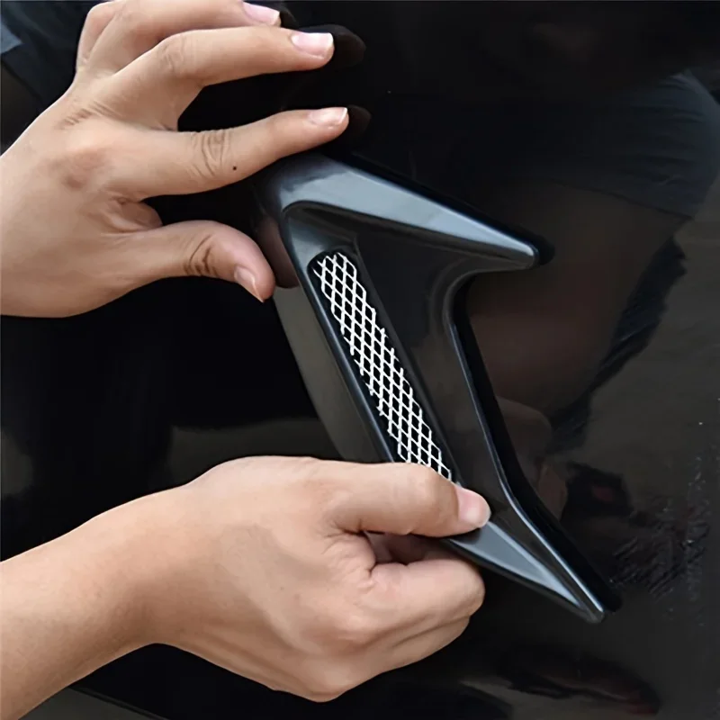 Car Accessories Ebay - Karbon Fiber Evrensel Araba Köpek Balığı