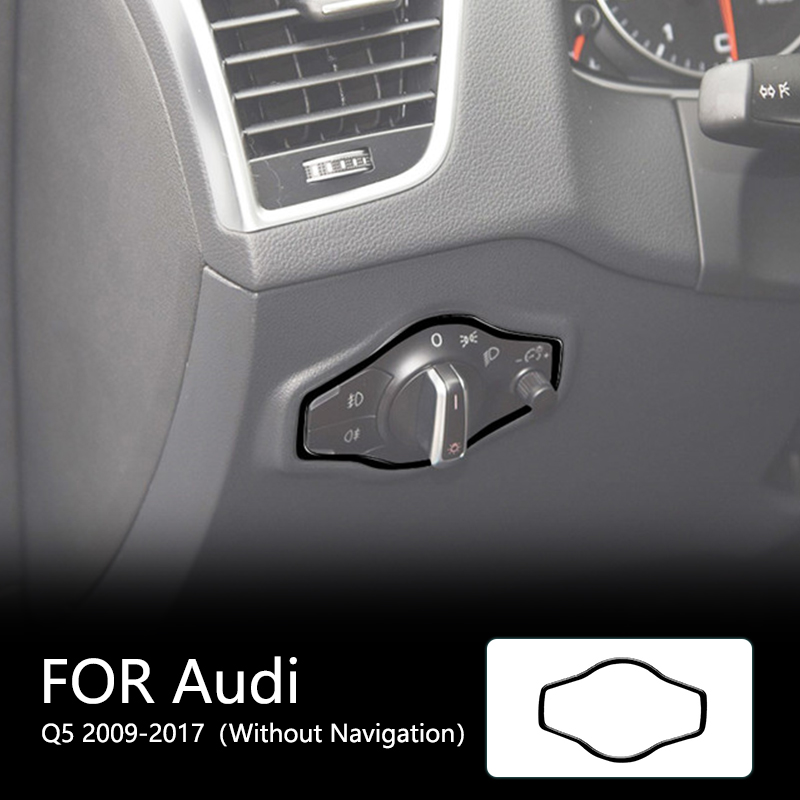 Car Accessories Brand - Far çerçevesi yepyeni ABS parlak siyah