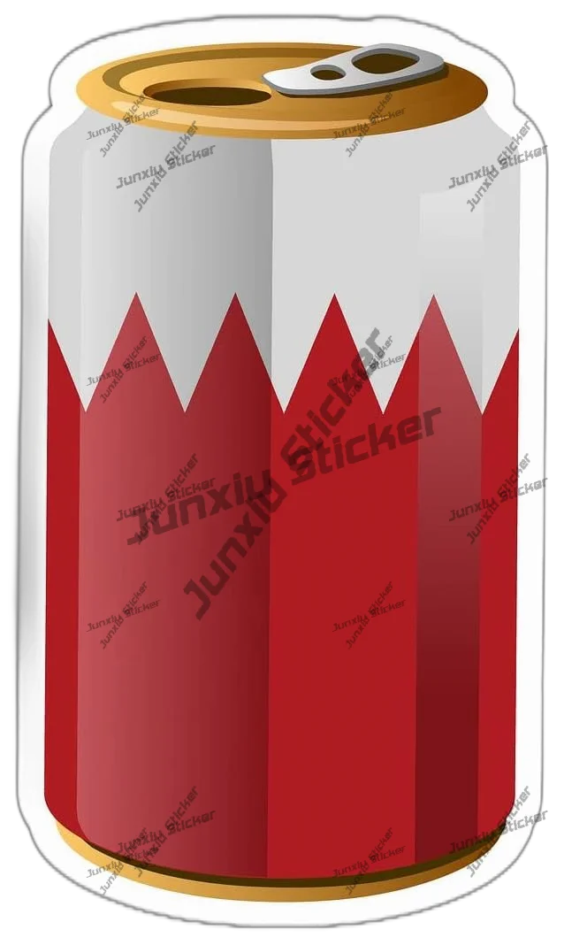 Car Accessories Bahrain - Bahreyn Bayrağı soda kutusu Etiket bira
