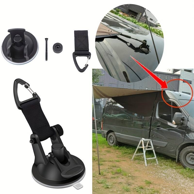 Car Accessories Inside - 4 adet karavanlar araba vantuz çapa