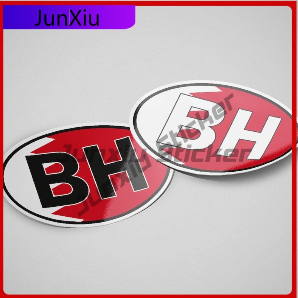 Bahreyn BH Etiket Oval Bayrak  - Car Accessories Bahrain incelemesi ve fiyatı