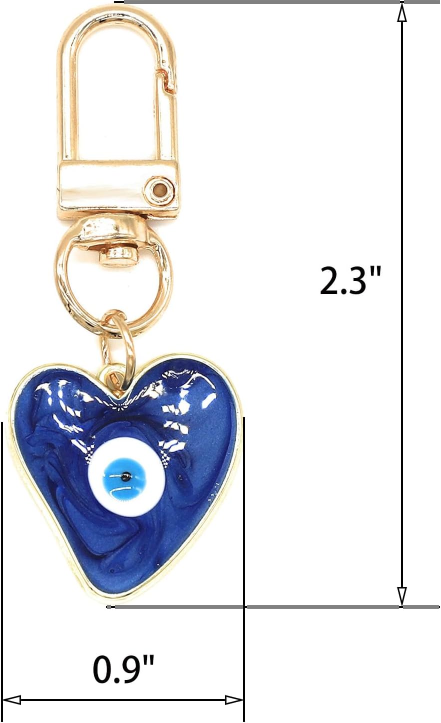 Nazar Anahtarlıkları Kalp Şekl - Car Accessories Evil Eye incelemesi ve fiyatı