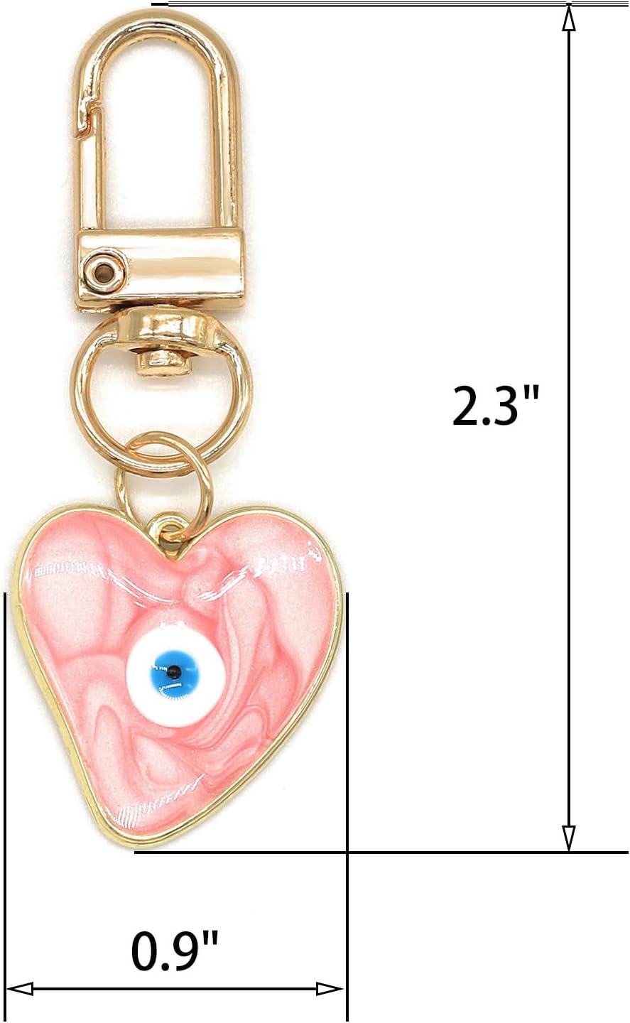 Nazar Anahtarlıkları Kalp Şekl - Car Accessories Evil Eye incelemesi ve fiyatı