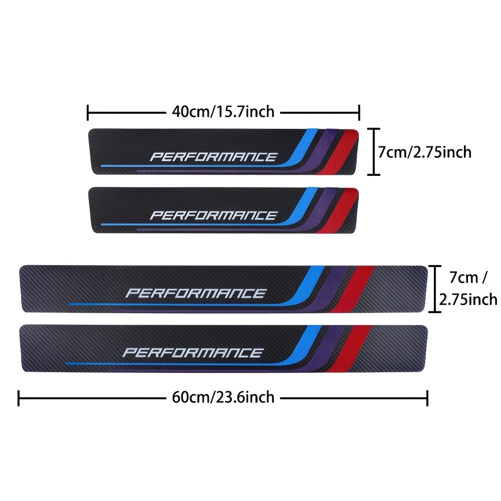 4 adet karbon Fiber eşik plaka - Car Accessories Ebay incelemesi ve fiyatı