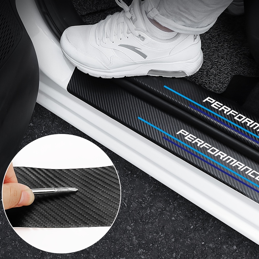 4 adet karbon Fiber eşik plaka - Car Accessories Ebay incelemesi ve fiyatı