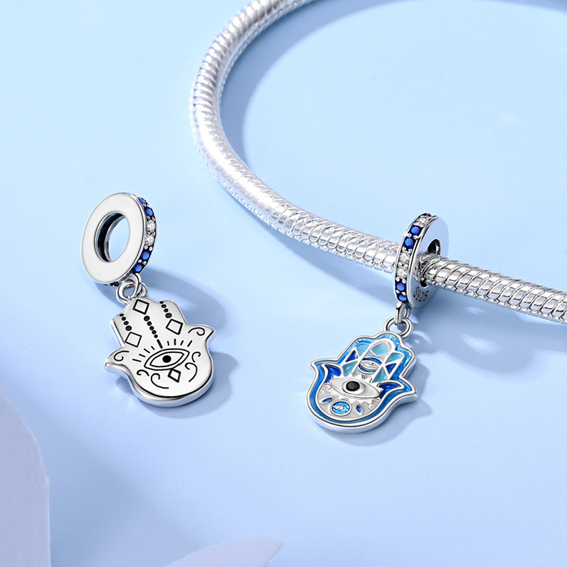 Nazar Hamsa El Fil Araba Gümüş - Car Accessories Evil Eye incelemesi ve fiyatı