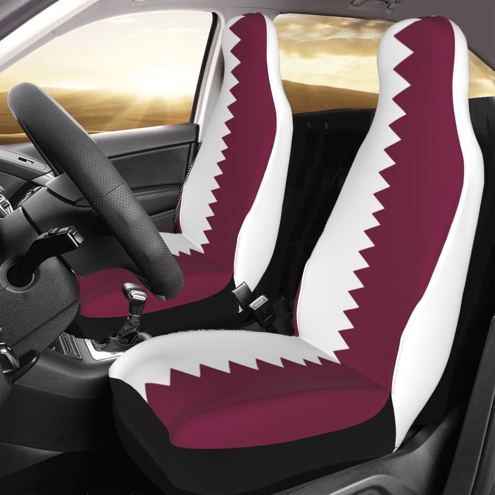 Katar Bayrağı Baskılı Vatansev - Qatar Car Accessories incelemesi ve fiyatı