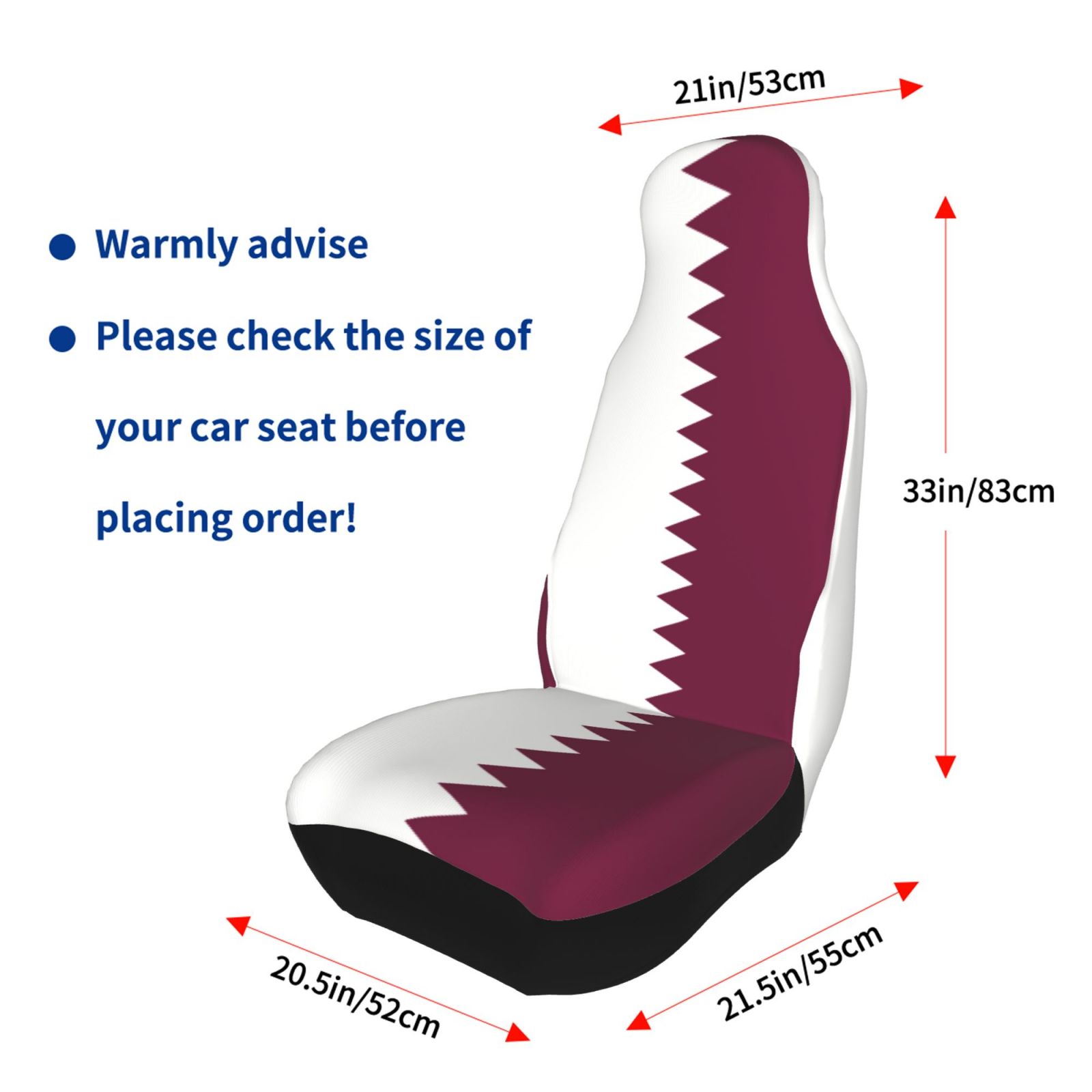 Katar Bayrağı Baskılı Vatansev - Qatar Car Accessories incelemesi ve fiyatı