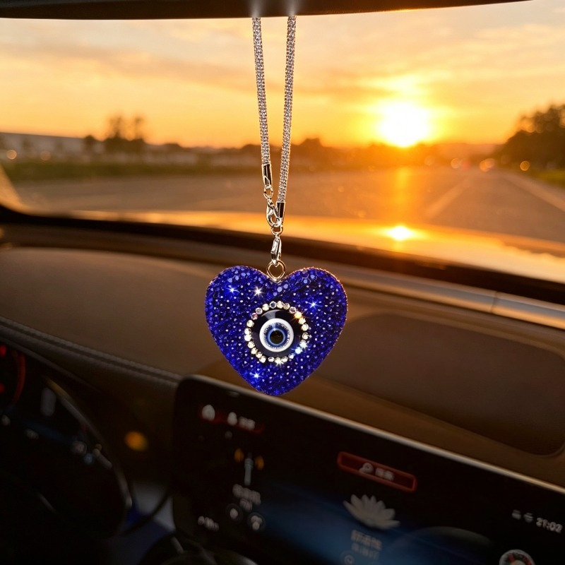 Araba Kolye Yaratıcı Elmas Kak - Car Accessories Evil Eye incelemesi ve fiyatı