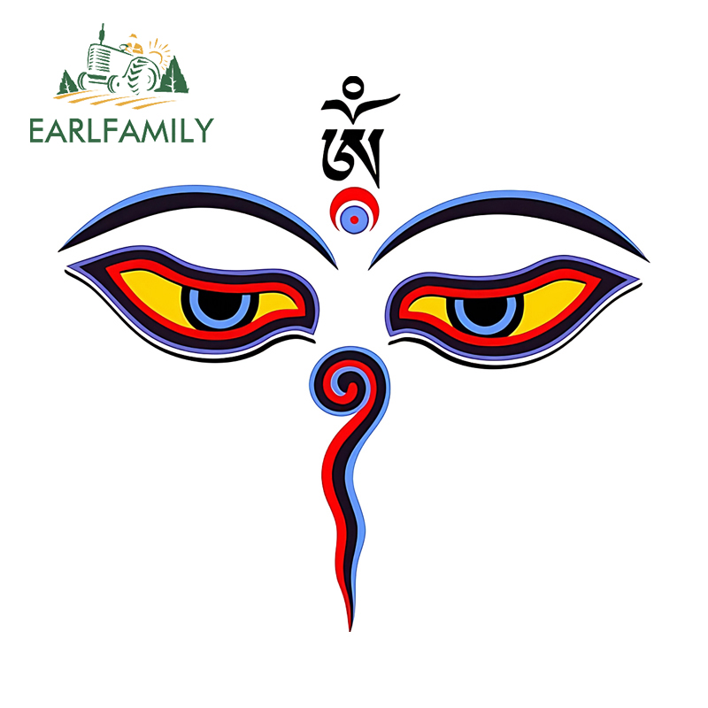 EARLFAMILY buda göz araba Stic - Car Accessories Evil Eye incelemesi ve fiyatı