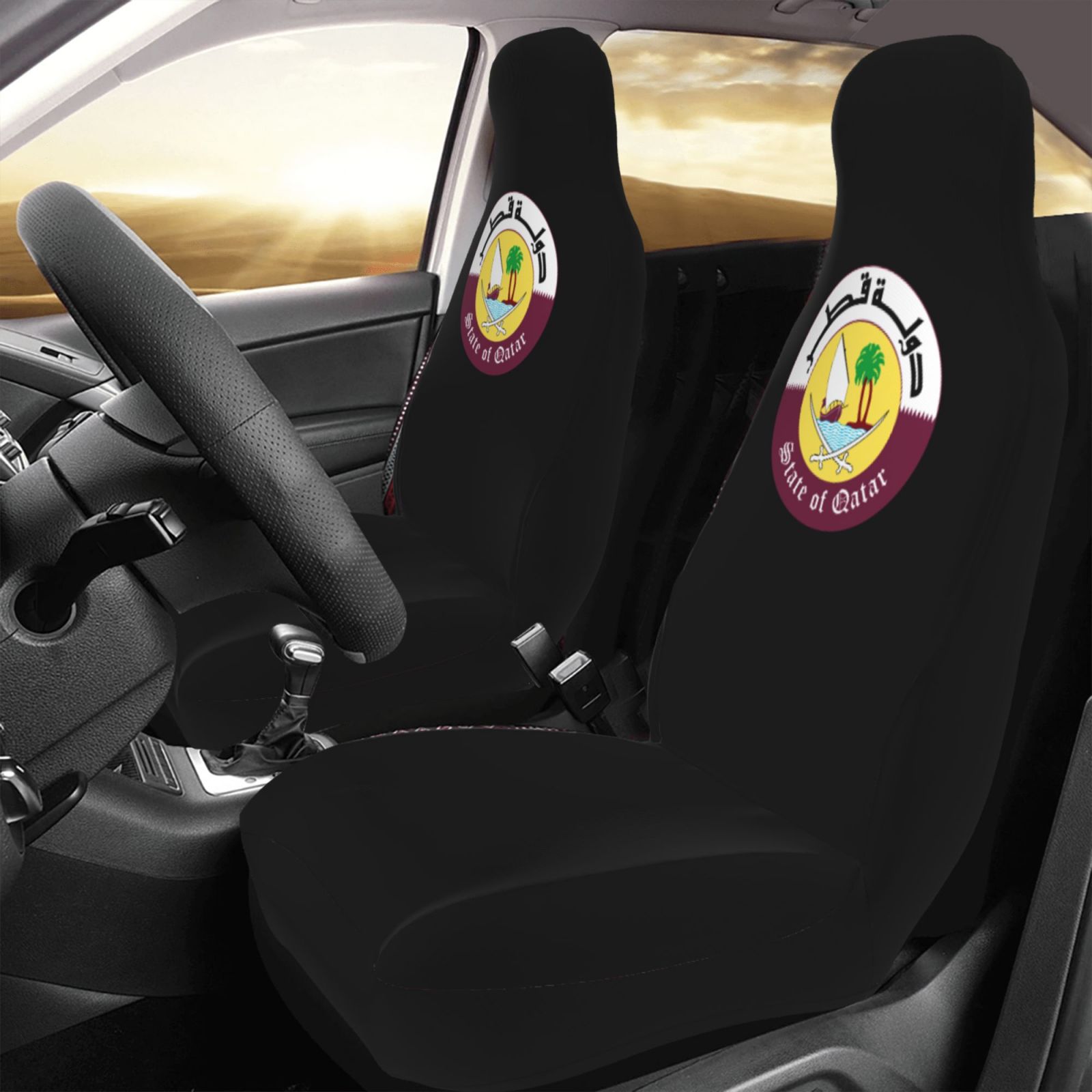 Katar Ulusal Amblemi Desenli A - Qatar Car Accessories incelemesi ve fiyatı