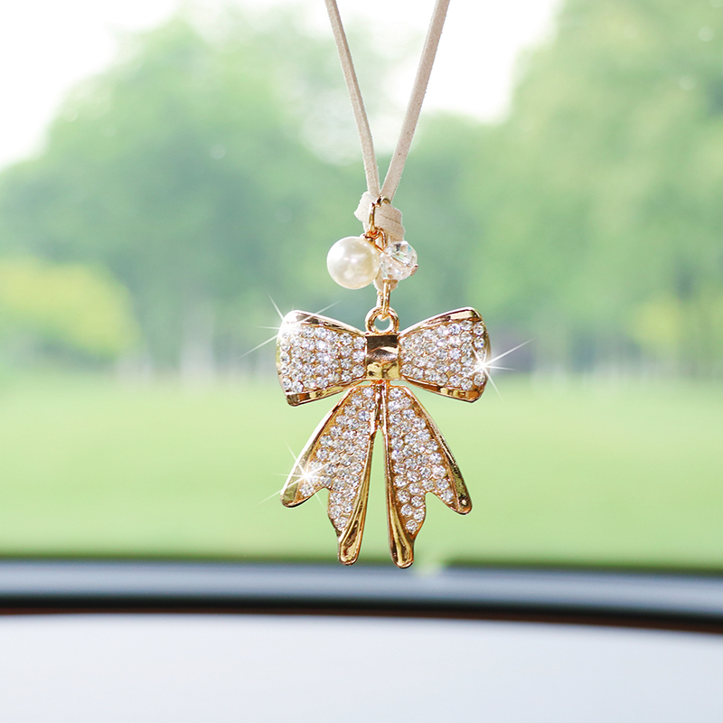 Moda Elmas İşlemeli Papyon Şek - Car Accessories Evil Eye incelemesi ve fiyatı