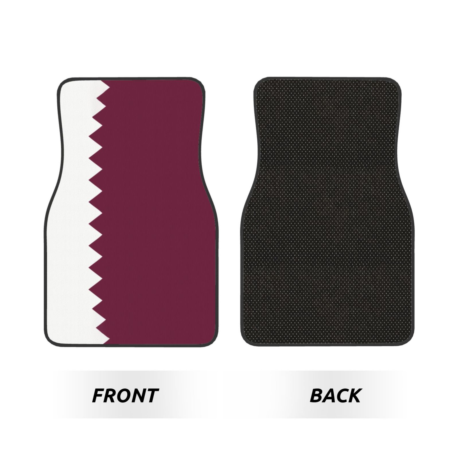Katar Bayrağı Desenli 4 Parça  - Qatar Car Accessories incelemesi ve fiyatı